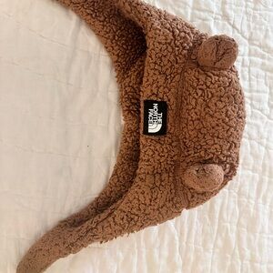 The North Face Tan Fleece Ear Hat